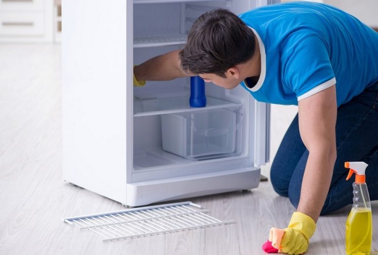 Cleaning Office Fridge