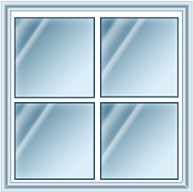 Window with 4 Panes