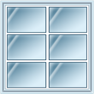 Window with 6 Panes